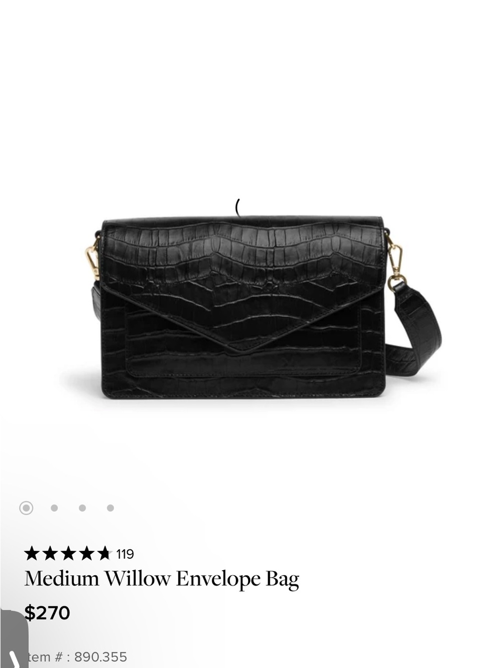 Black Crossbody Bag